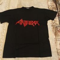 T-SHIRT ANTHRAX TAGLIA L