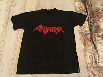 T-SHIRT ANTHRAX TAGLIA L
