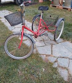 Bicicletta a tre ruote