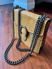Borsa vintage senape