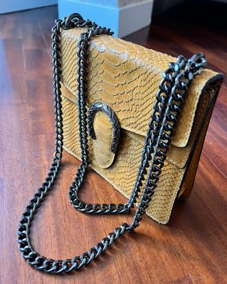 Borsa vintage senape