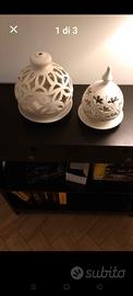 porta candele ceramica di Grottaglie 