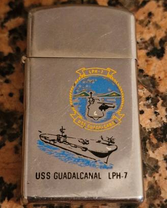 Zippo 1977 USS Guadalcanal LPH-7 US Navy Military 