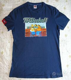 T-shirt Simpson (S) 'To Alcohol' Homer Barney Boe