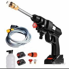 Idropulitrice a doppia batteria portatile