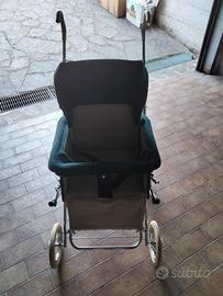 Passeggino PerryPram del '70 + carrozzina Giordani