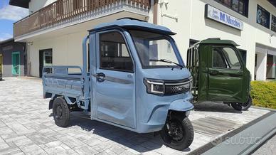 TRICICLO ELETTRICO CABINATO CASSONE RIBALTABILE