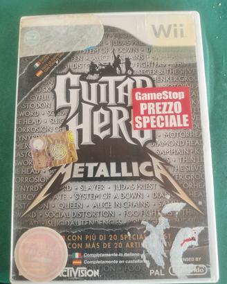 Guitar hero- metallica nintendo wii