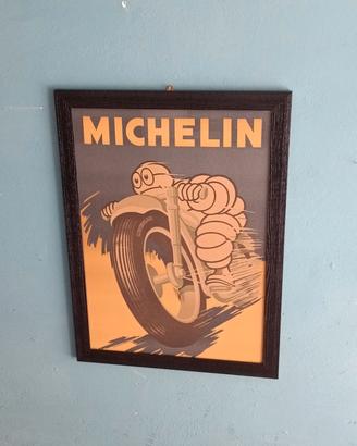 Omino Michelin (Bibendum)in moto Vintage 