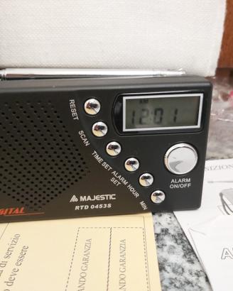 Mini Radio portatile digit. Majestic mod. RTD0453S