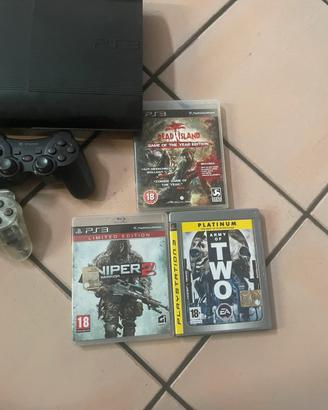 Play station 3 + controller + giochi