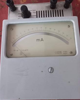 Amperometro analogico Officine Galileo mod. 120
