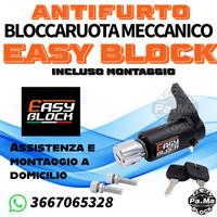 Antifurto bloccaruota EasyBlock per moto e scooter