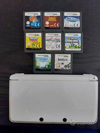 Nintendo 3ds bianco + giochi