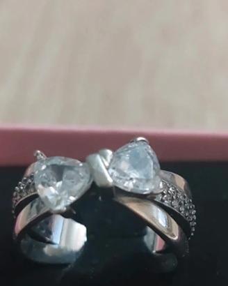 anello Pandora Fiocco mis 54 con brillantini later