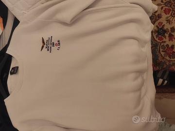 maglione marina militare bianco