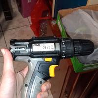 CMI Trapano avvitatore a batteria 12V con batteria