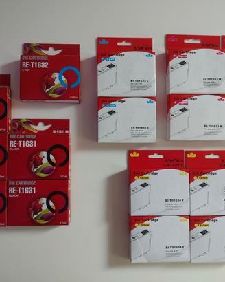 Lotto 19 cartucce compatibili Epson 16XL – Nuove s