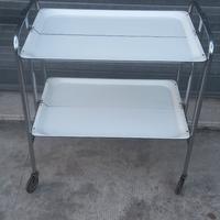 arredamento e carrello porta vivande vintage anni 