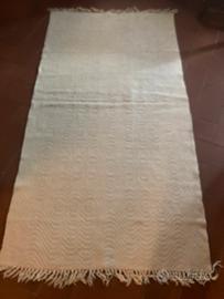 Tappeto pura lana chiaro