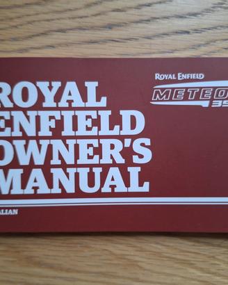 Manuale utente Royal Enfiel 350