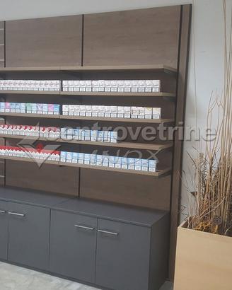 SCAFFALE IN LEGNO PER TABACCHERIA "Linea 58 KIT 9"