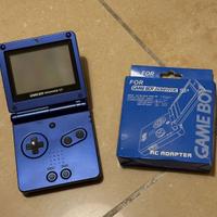 Game Boy Advance SP originale AGS-001 + caricatore