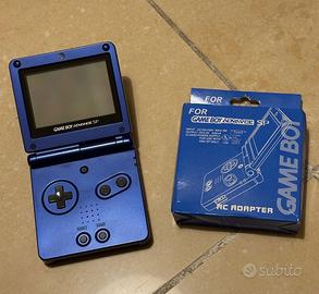 Game Boy Advance SP originale AGS-001 + caricatore