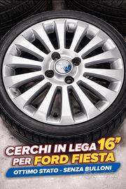 CERCHI IN LEGA ORIGINALI FORD FIESTA 16" – OTTIME 