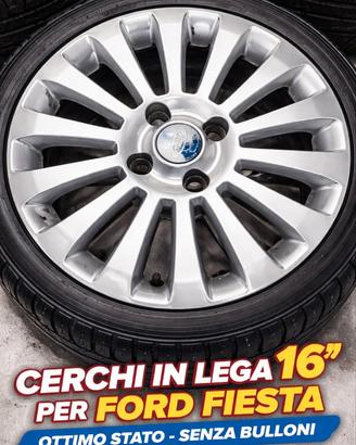 CERCHI IN LEGA ORIGINALI FORD FIESTA 16" – OTTIME 