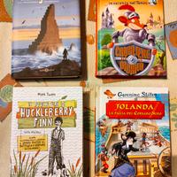 Geronimo Stilton, Herry Potter, Huckleberry Finn
