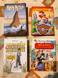 Geronimo Stilton, Herry Potter, Huckleberry Finn