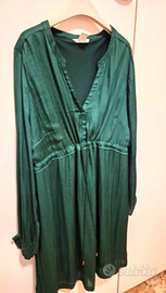 abito verde taglia L mama o curvy  Natale
