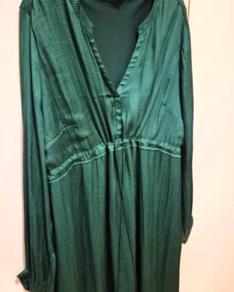 abito verde taglia L mama o curvy  Natale