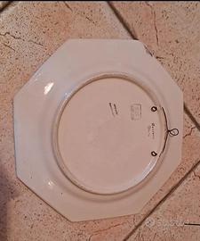 Piatto in ceramica di Bassano - Dipinto a mano
