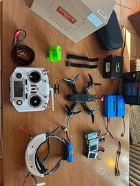 KIT COMPLETO DRONE FPV 5 PRONTO AL VOLO
