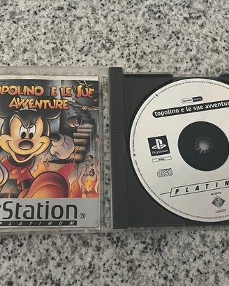 Topolino e le sue avventure Ps1 Playstation 1