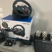 Volante logitech g29 playstation  ps5 cuffie g435
