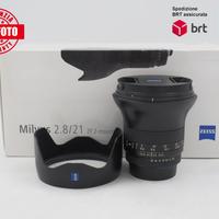 Zeiss Milvus 21 F2.8 (Nikon)