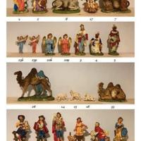statuine presepe  cartapesta 