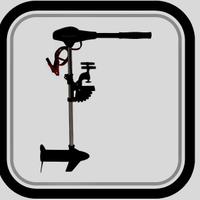 MOTORE ELETTRICO 12V. fuoribordo