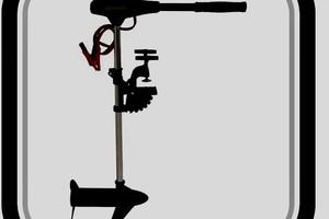 MOTORE ELETTRICO 12V. fuoribordo