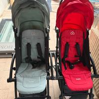 Passeggino gemellare bumprider