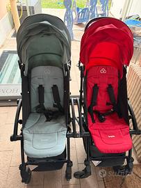 Passeggino gemellare bumprider