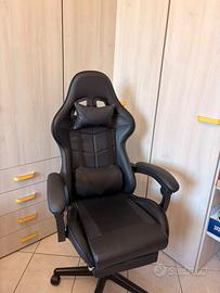 Sedia da gaming massaggiante