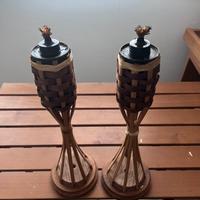 Torce in bambu per citronella