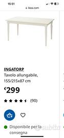 Tavolo ikea allungabile