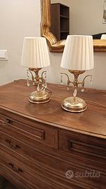 Coppia Abat jour vintage