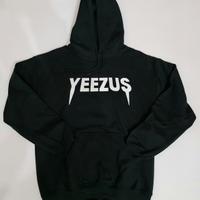 Gildan yeezus felpa con cappuccio nera streetwear