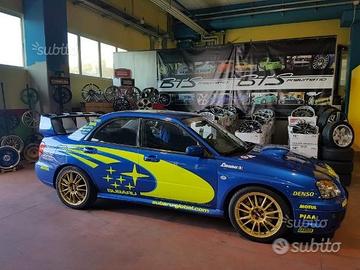 Cerchi in lega18" fondmetal 9rr subaru impreza st